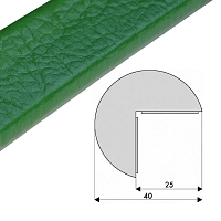 Ochranný profil 2, zelená, Ø 4 cm × 100 cm